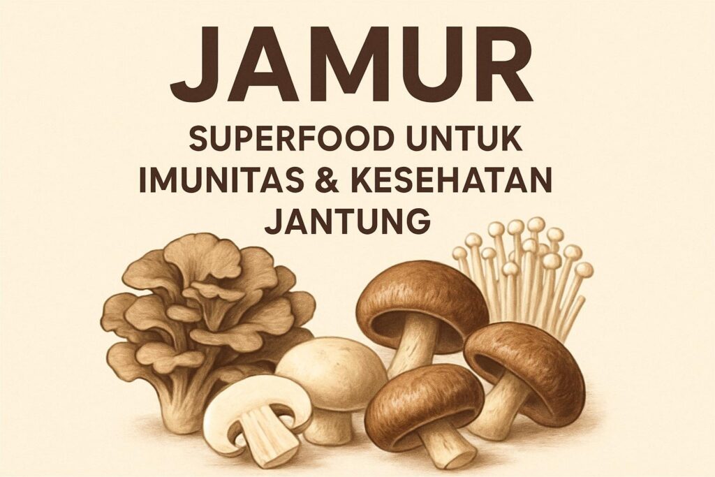 Jamur: Superfood untuk Imunitas & Kesehatan Jantung