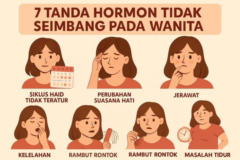 7 Tanda Hormon Tidak Seimbang pada Wanita