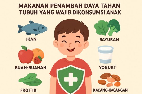 Makanan Penambah Daya Tahan Tubuh yang Wajib Dikonsumsi Anak