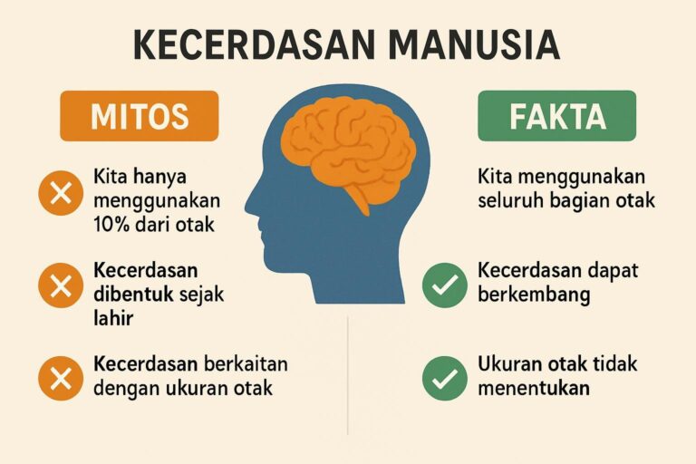 Kecerdasan Manusia Ini Mitos dan Fakta tentang Kecerdasan Manusia