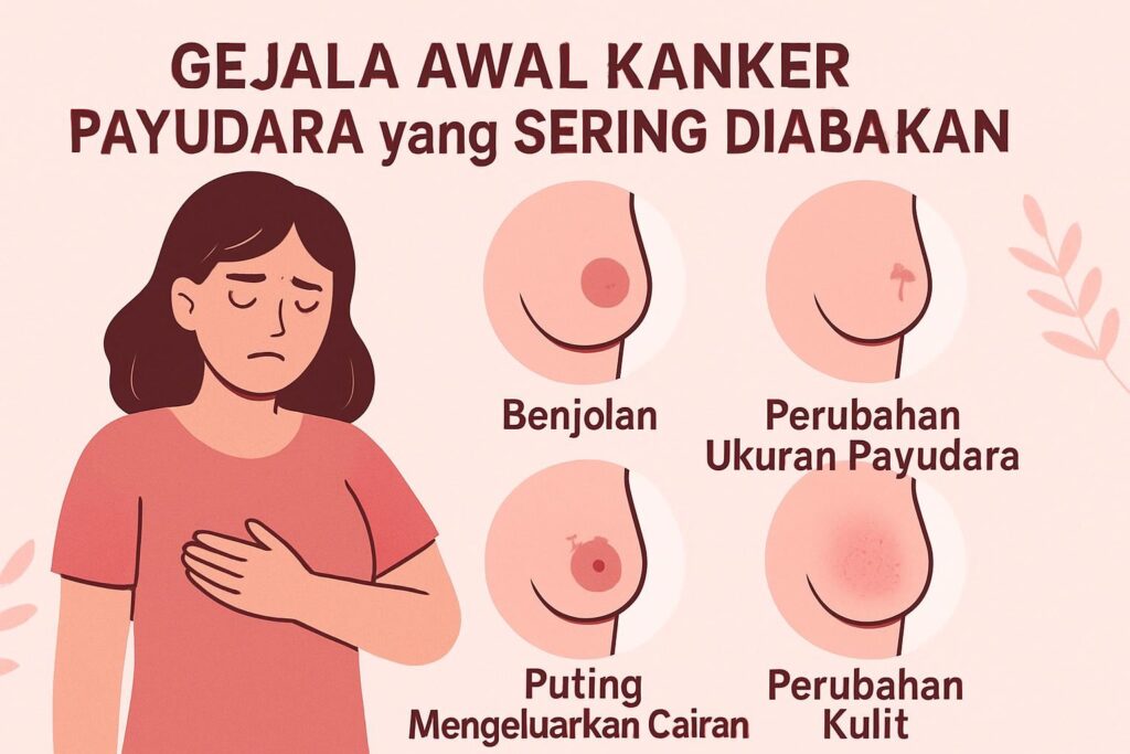 Gejala Awal Kanker Payudara yang Sering Diabaikan