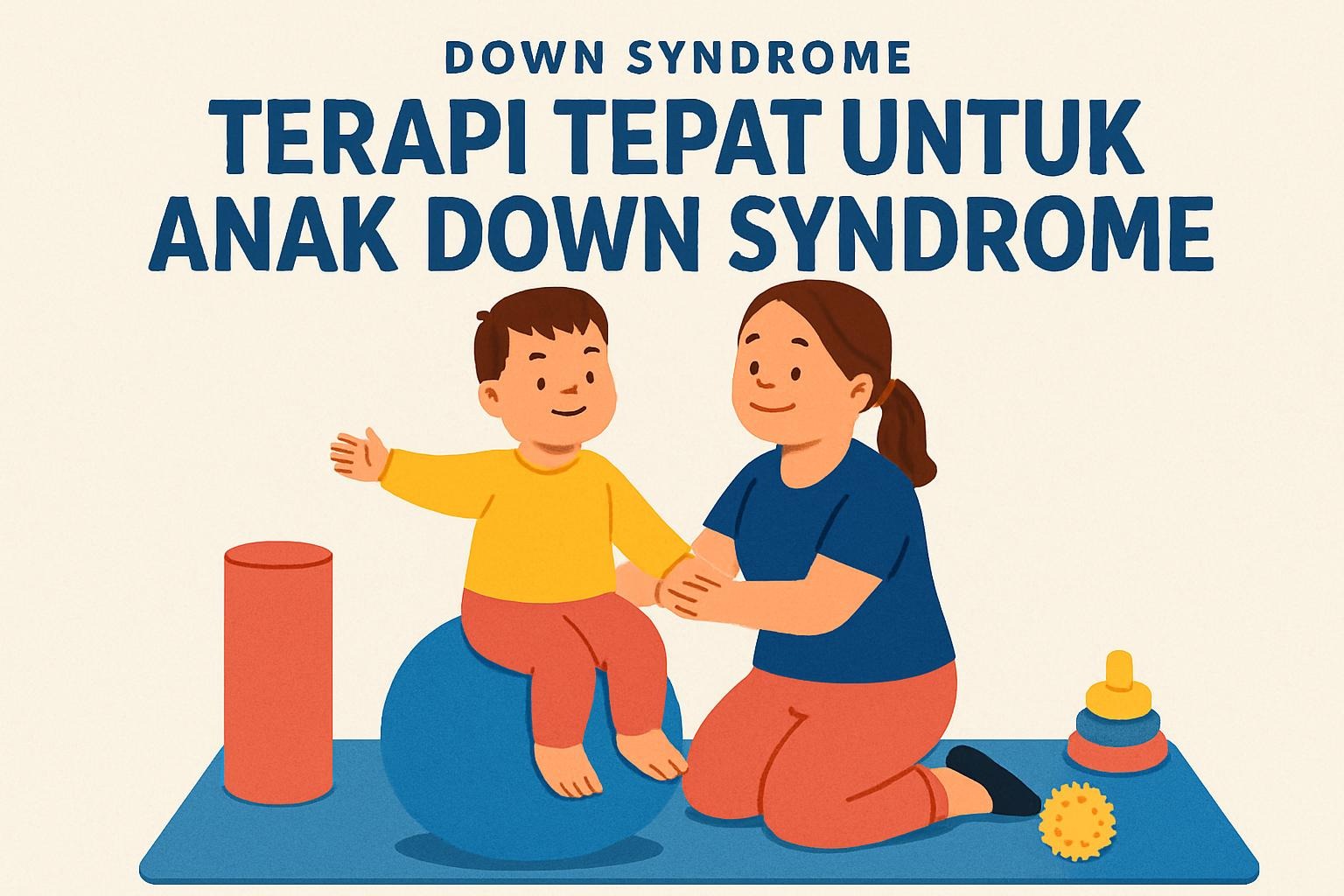 Down Syndrome Ini Terapi Tepat untuk Anak Down Syndrome