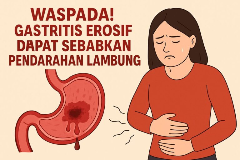 Waspada! Gastritis Erosif dapat Sebabkan Pendarahan Lambung