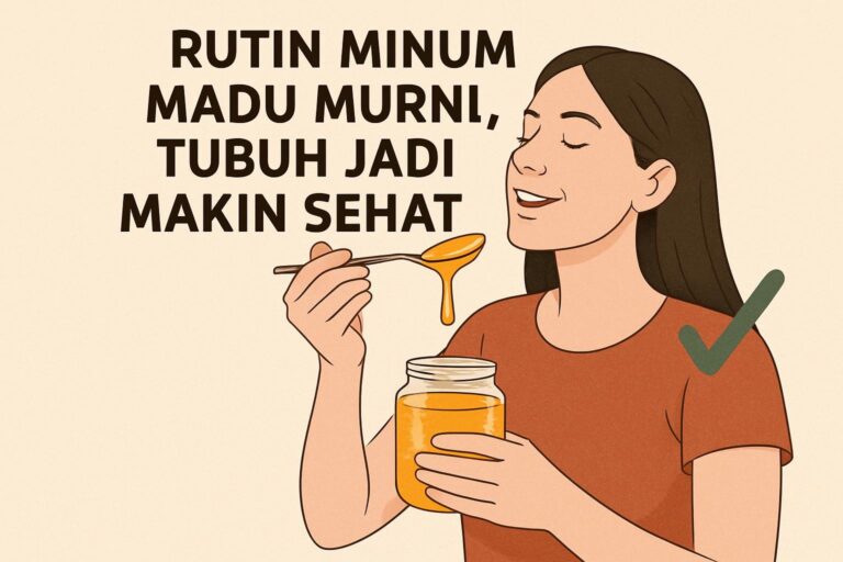 Rutin Minum Madu Murni, Tubuh Jadi Makin Sehat