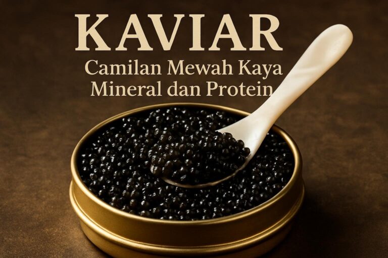 Kaviar, Camilan Mewah Kaya Mineral dan Protein
