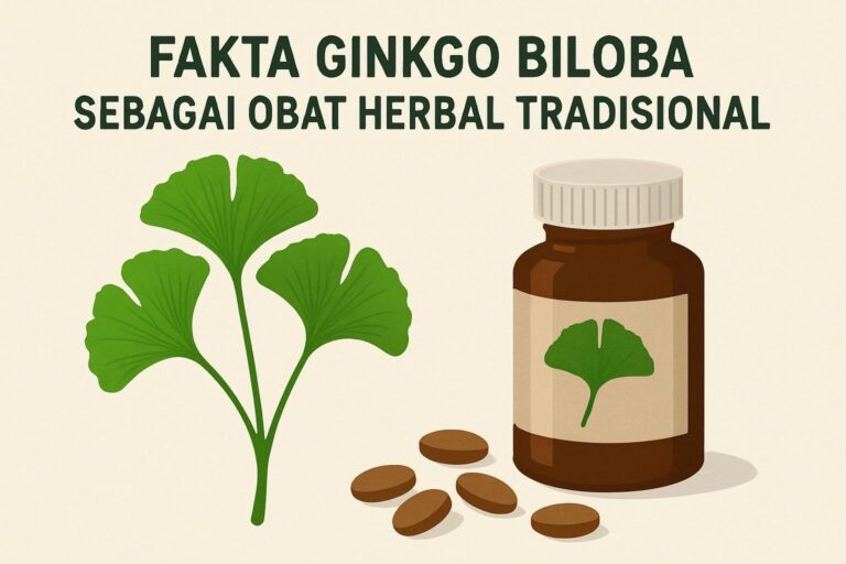 Fakta Ginkgo Biloba Sebagai Obat Herbal Tradisional