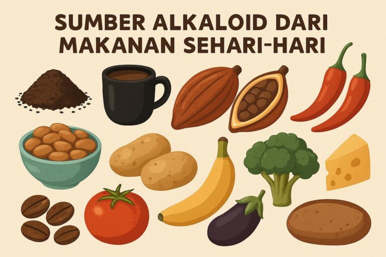 Sumber Alkaloid dari Makanan Sehari-hari