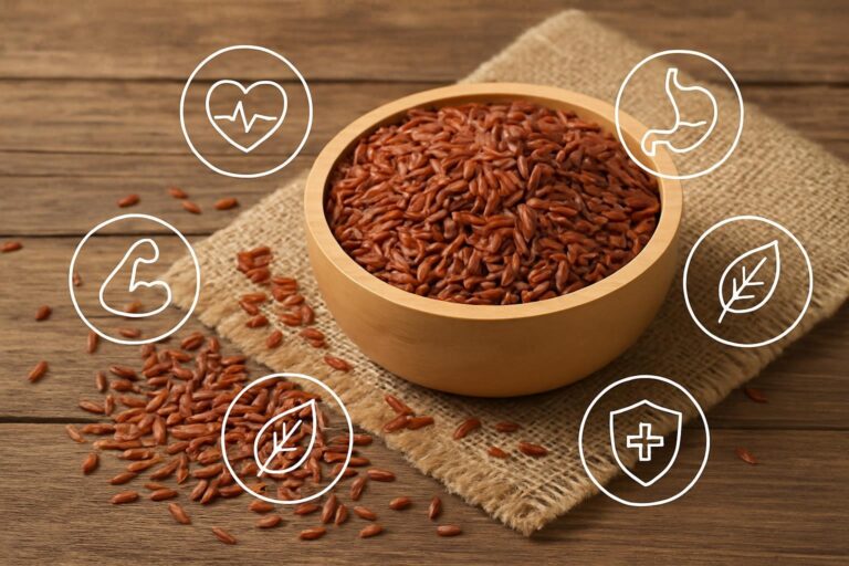 5 Manfaat Ajaib Beras Merah untuk Kesehatan Tubuh